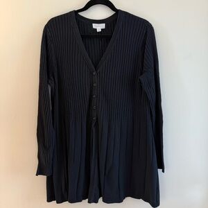 Black cardigan sweater by Magnolia Grace.  Size 2XL.